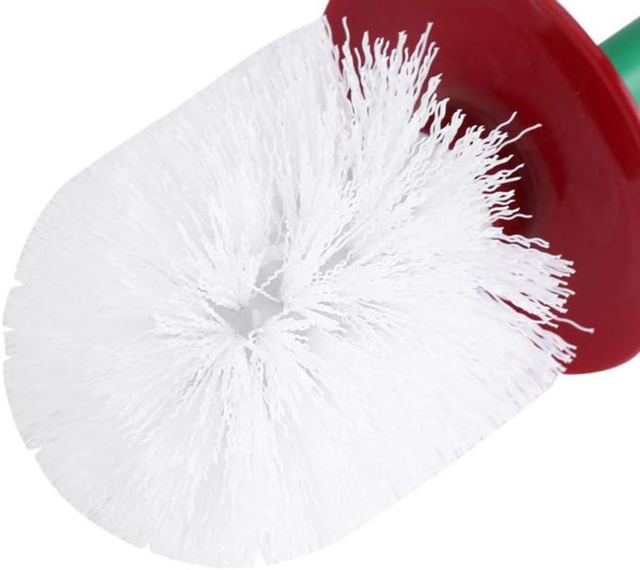 LUDSUY Cherry-shaped Toilet Brush Holder Standing Set