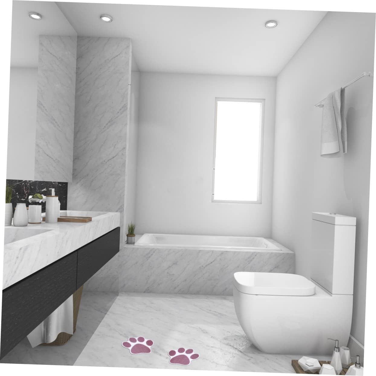 10pcs Anti-Slip Bathtub Stickers for Safety Comfort