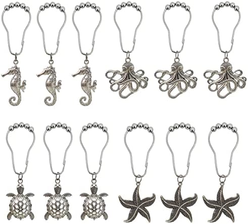 Silver-Plated Animal Hook Set