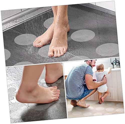Luxshiny Non-Slip Bathtub Sticker Set Safety Solution for Bathrooms