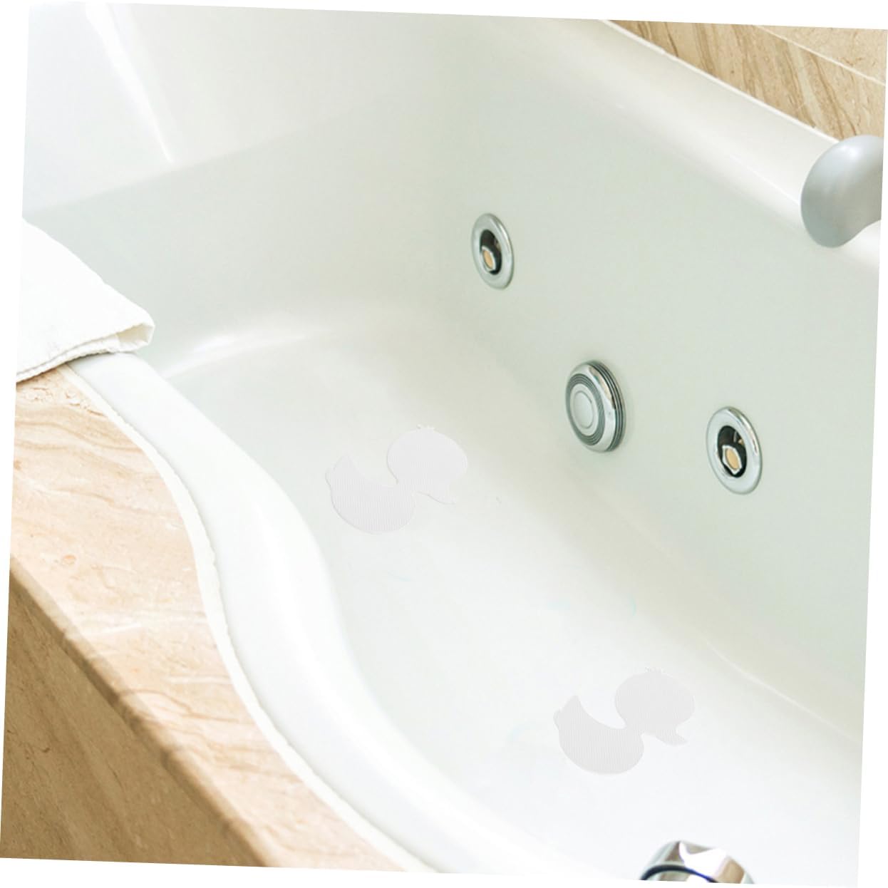 Zerodeko 20pcs Non-Slip Stickers for bathtub bathmat bath time fun