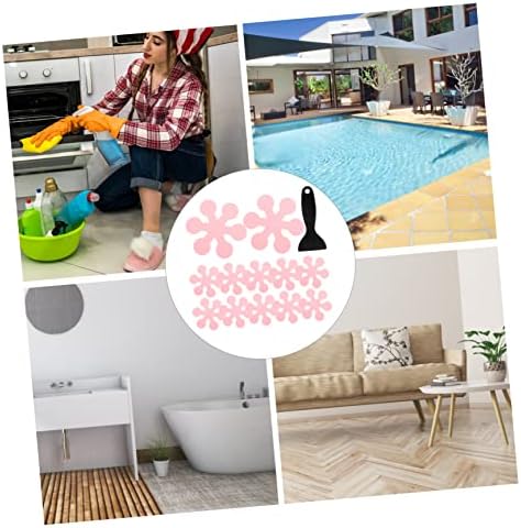 BEBEMOKO Non-Slip Shower Sticker Set for Bathrooms