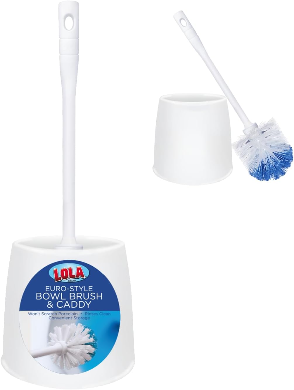 Advanced Toilet Brush Holder Set