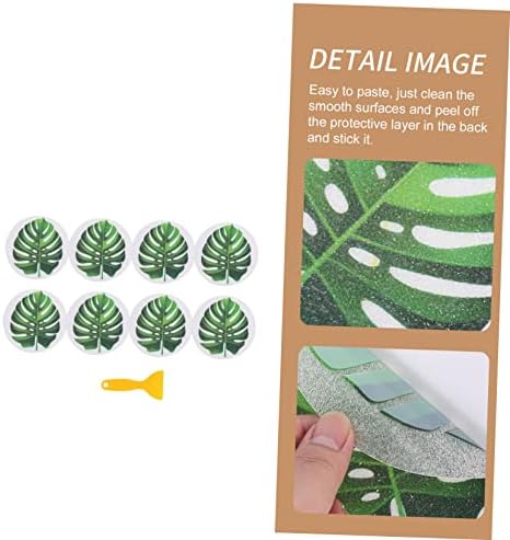 Adorable Leaf Slip Resistant Bathtub Stickers - Ideal for the Bathroom