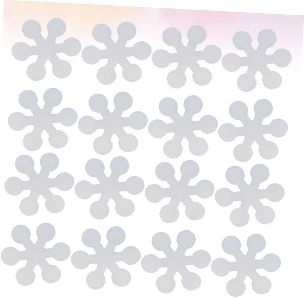 Bathtub Non-Slip Sticker Set - Snowflake Design - Easy Install Removable