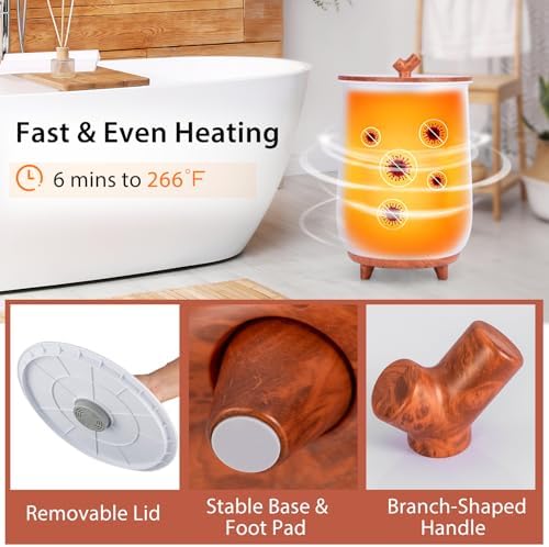 Costway Bucket Towel Warmer with 23L Capacity and 3 Temperature Settings