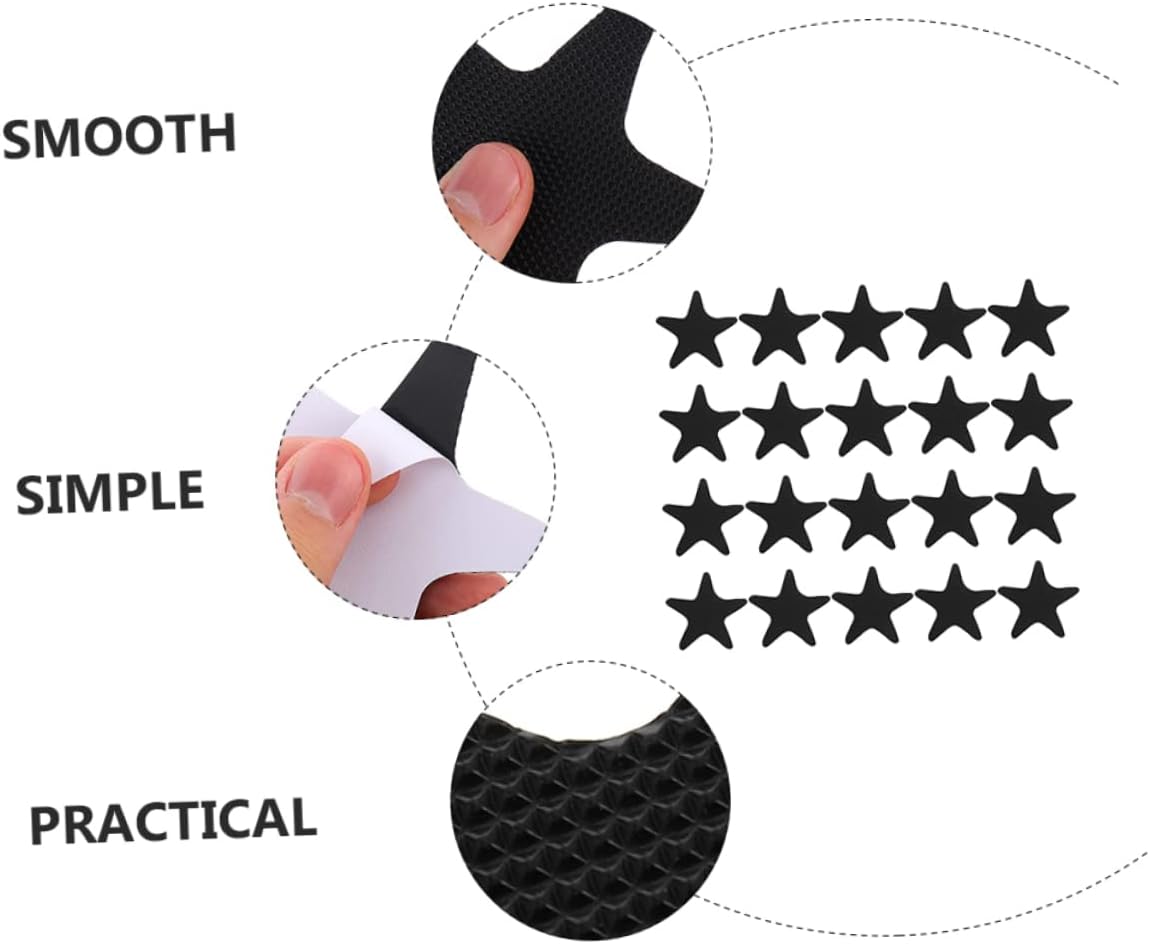 40PCS Non-Slip Bathtub Stickers for Safety and Grip