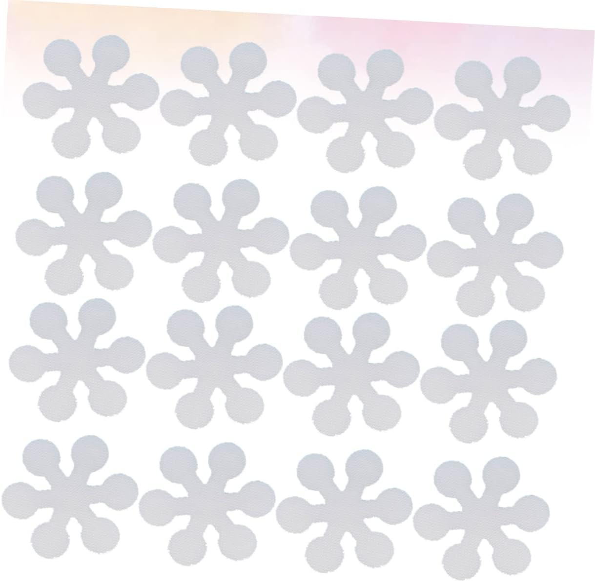 20 Pcs Snowflake Non-Slip Bath Tub Stickers for Safety