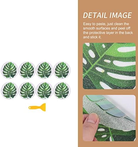 LIFKOME Leaf Shape Non-Slip Bath Tub Stickers
