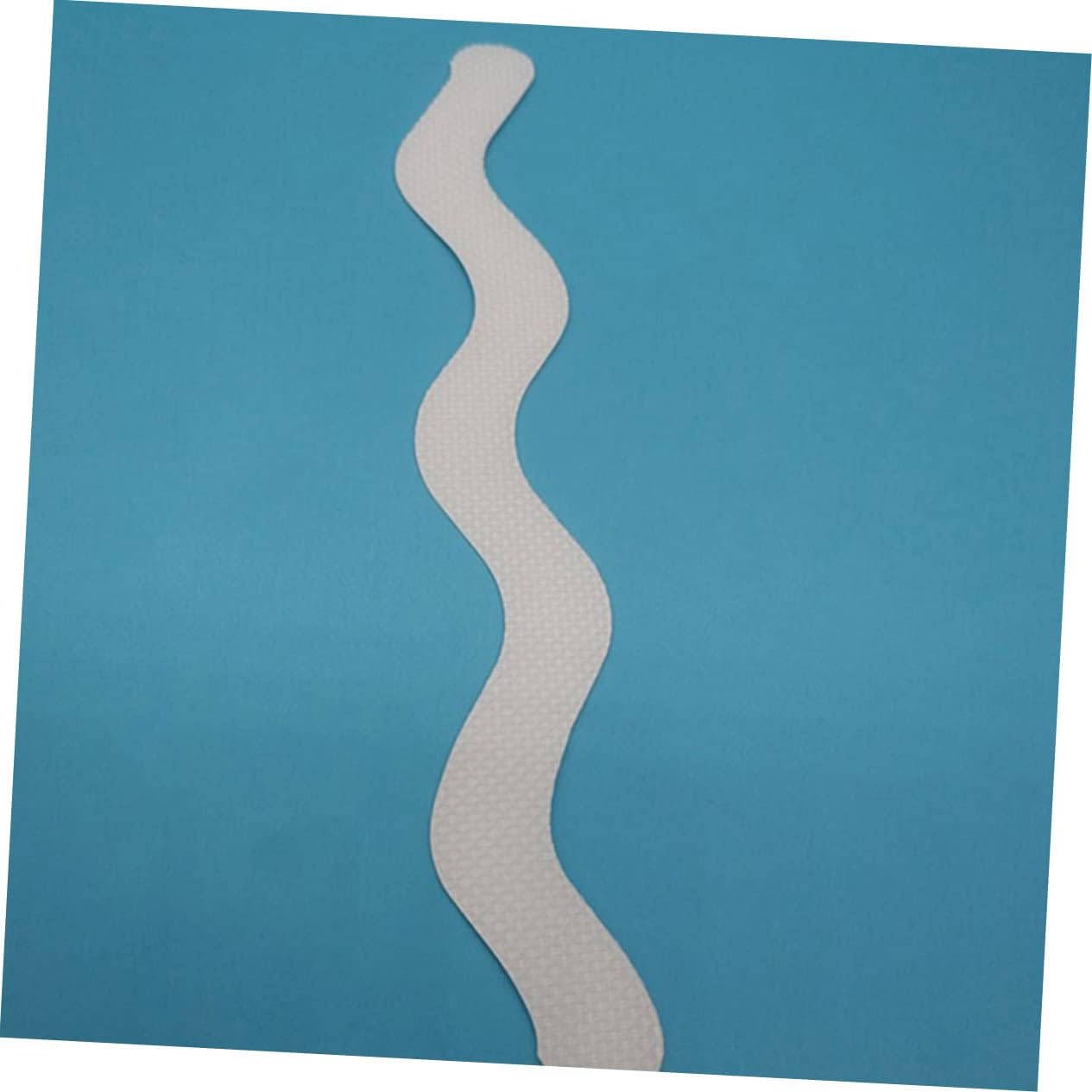 Ciieeo 108 S-Shape Bathtub Transparent Sticker