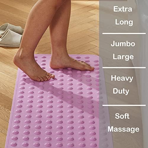 Yanzifly Non-Slip Bathtub Mat
