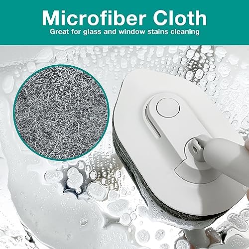 2 in 1 Tub and Tile Scrubber with 50 Long Handle