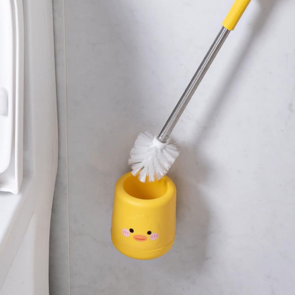 Wall-Mounted Toilet Brush Holder Set