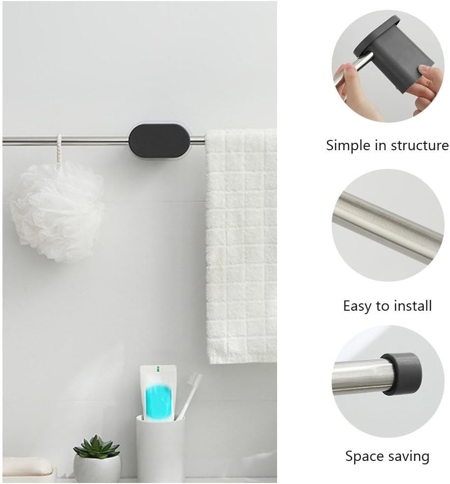 Elegant Space-Saving Towel Rack