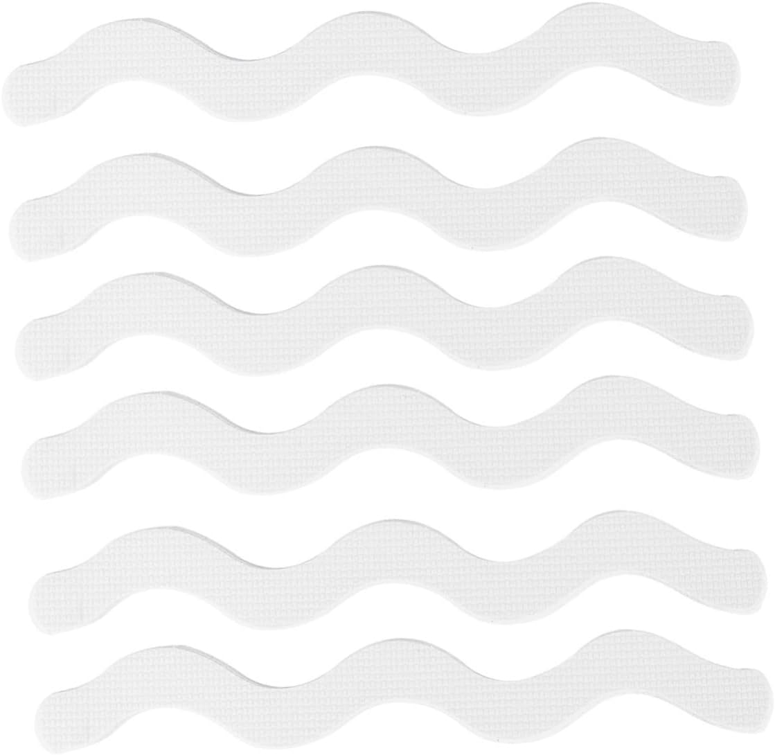 12 Pack Anti Slip Shower Stickers for Tub and Bathroom Floors