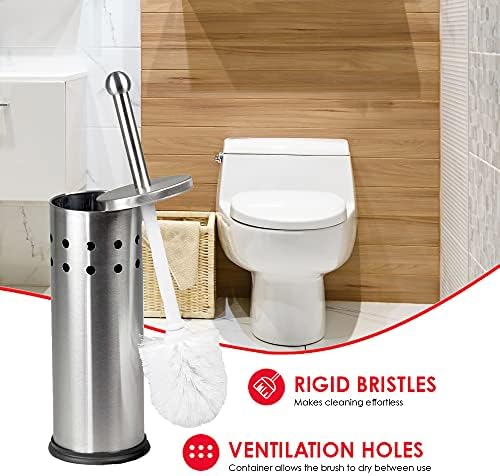 Home Basics Vented Toilet Brush Set