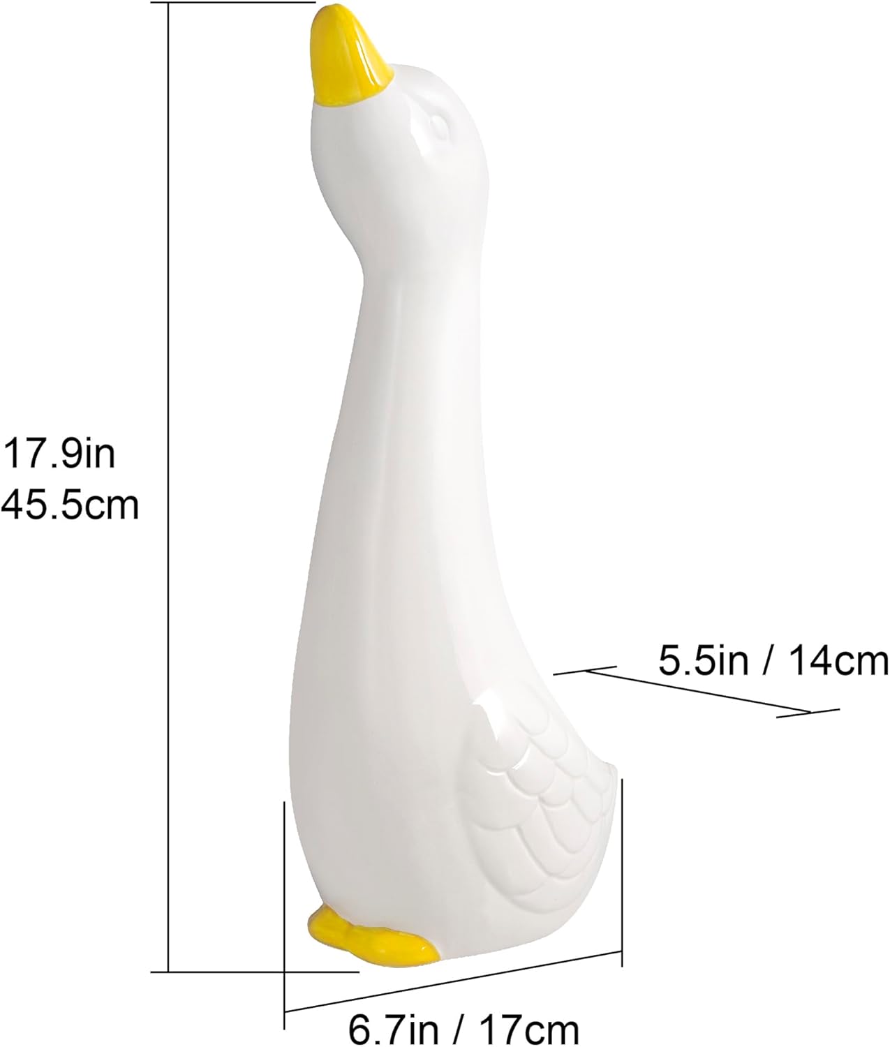 Allure Duck Unique Toilet Brush Storage Set