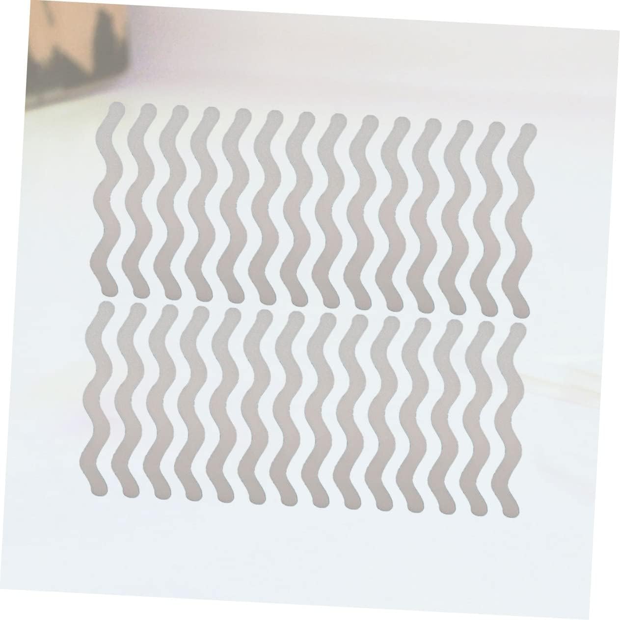 Ciieeo 108 S-Shape Bathtub Transparent Sticker