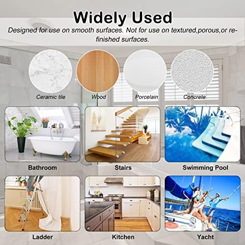 SX Bathtub Non-Slip Stickers 34 x 11 inches 12 pack