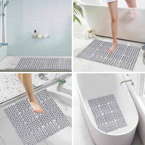 Perfect Size Non-Slip Bathtub Mat for Elderly Kids