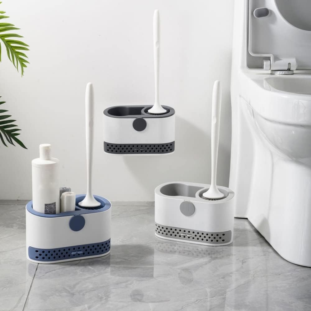 Silicone Toilet Brush with Dual Use