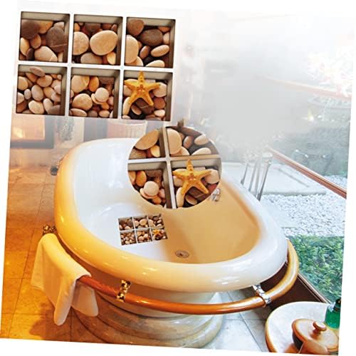 Safe 3D Bathtub Stickers for Home Kitchen