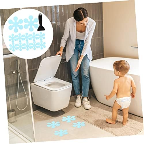 Wakauto Non Slip Bathtub Stickers Snowflake Design