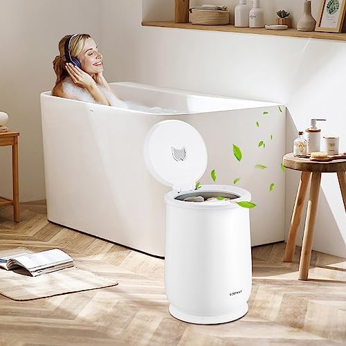 COSTWAY 21L Large Towel Heater with Flip-top Lid