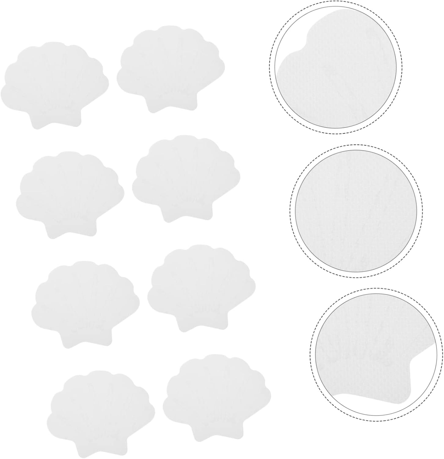 Zerodeko 2 Sets Non-Skid Cartoon Bathtub Stickers