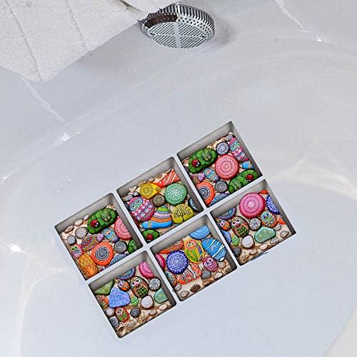 AILEGOU 3D Non-Slip Bathtub Sticker