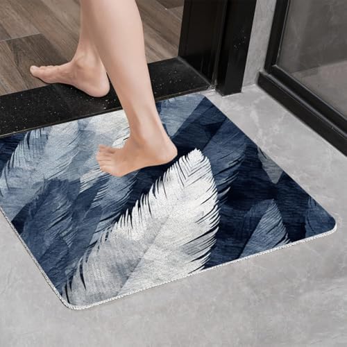 Extra Large Square Shower Mat for Comfort Slip-Free Bathing
