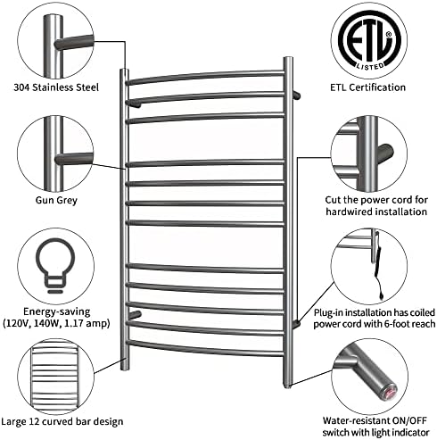 Heatgene Towel Warmer Gun Heat Dry Fast