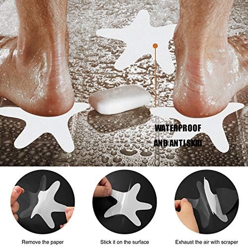 Anti-Slip bathtub Stickers - 24pcs White
