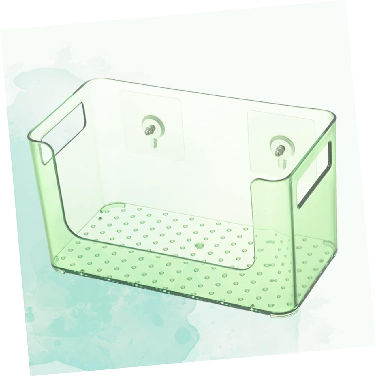 UPKOCH Adhesive Wall Shelf Overflow Bar Spoon for Bathrooms