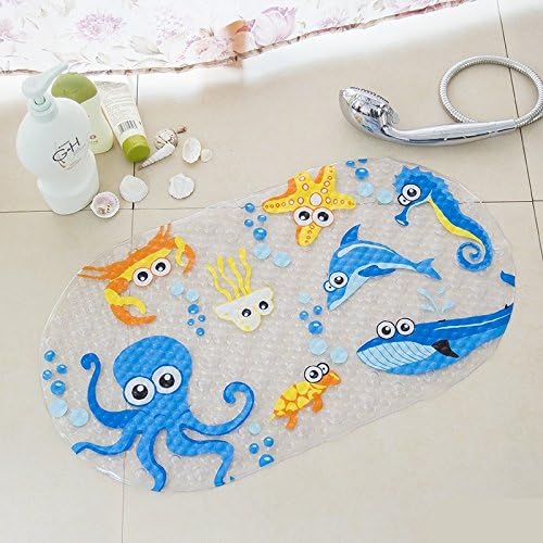 Anti-Slip Baby Bath Mat with Suction Cups