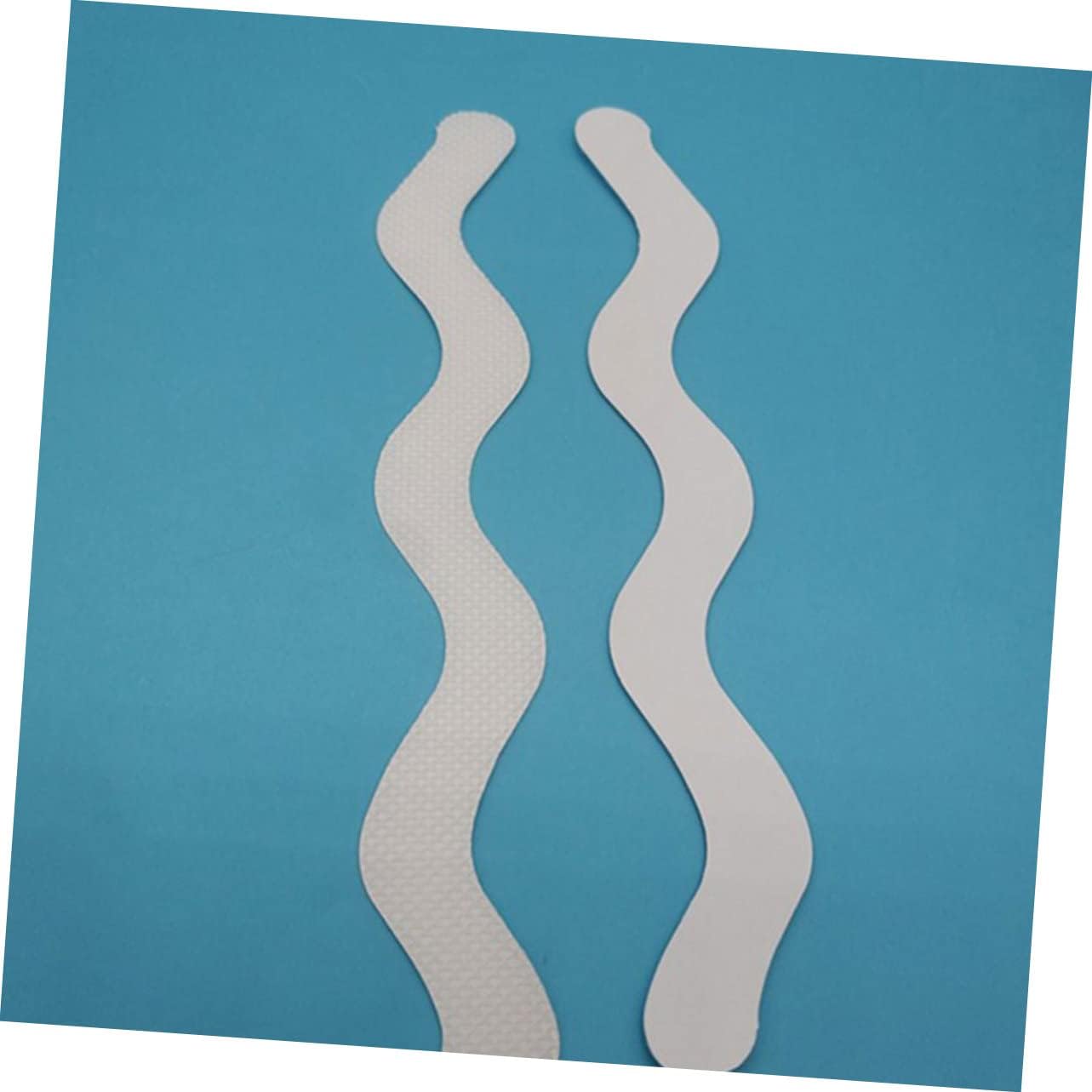 Ciieeo 108 S-Shape Bathtub Transparent Sticker