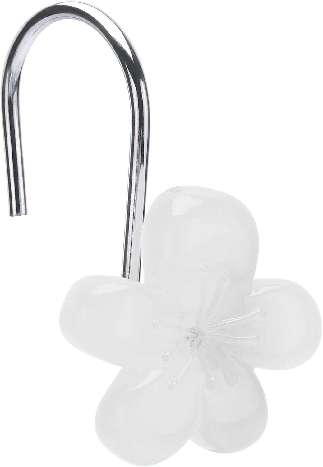 Cute Flower Shower Curtain Hooks