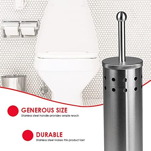 Home Basics Vented Toilet Brush Set
