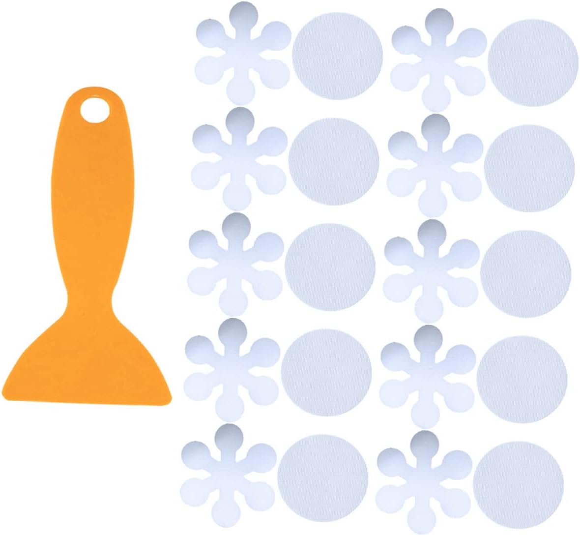 Luxshiny Non-Slip Bathtub Sticker Set Safety Solution for Bathrooms