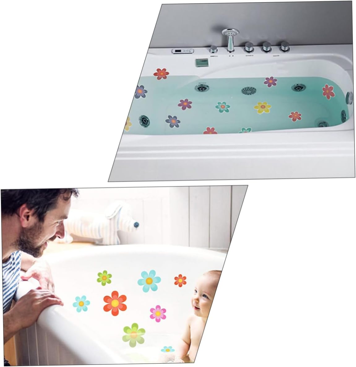 Elegant Non-Slip Sticker for Bathroom Safety