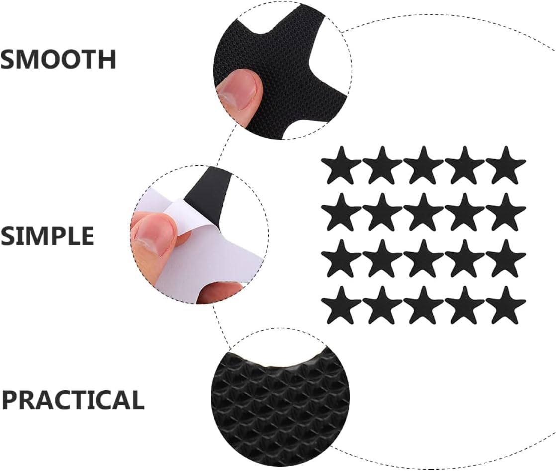 40-Piece Non-Slip Bath Stickers for Safety and Convenience