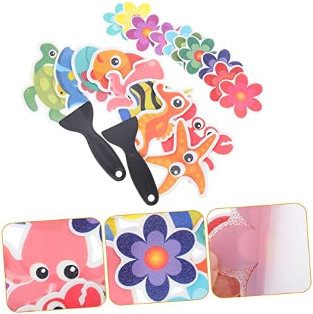 Garneck 2 Sets Bath Non-Slip Stickers