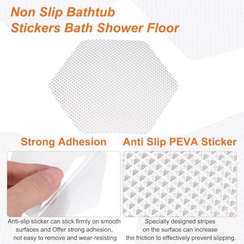 HARFINGTON36-Piece Non-Slip Bathtub Sticker Set