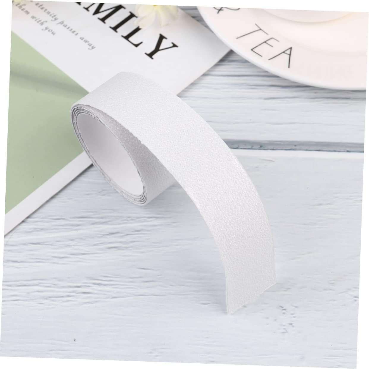 6 Rolls Transparent Bathtub Stickers - Self-Adhesive Peva Decals for Bathroom Safety