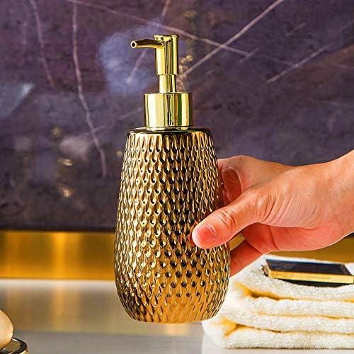 Luxury Gold-Ceramic Bathroom Accessory Set for Your Home