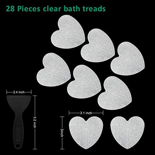 Non-Slip Bathtub Stickers 28PCS Anti-Slip for Bathrooms Beyond