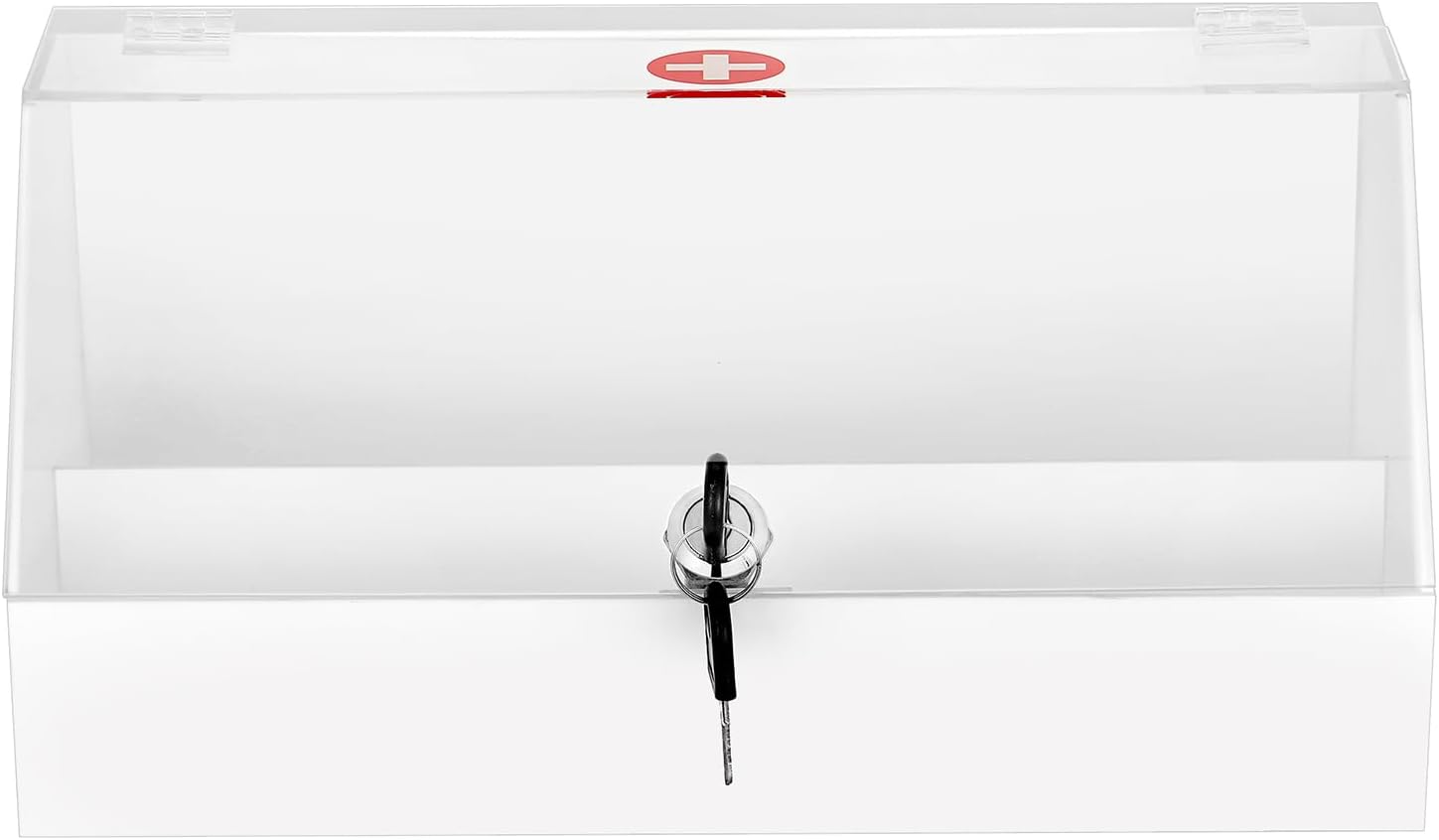 CiaoHER Wall Mount Acrylic Medicine Lock Box Yourutions in Just One Click