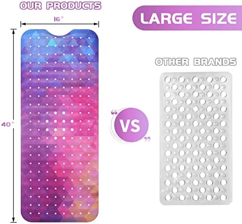 Reetual XL Shower Mat Durable Soft for Bathroom Use