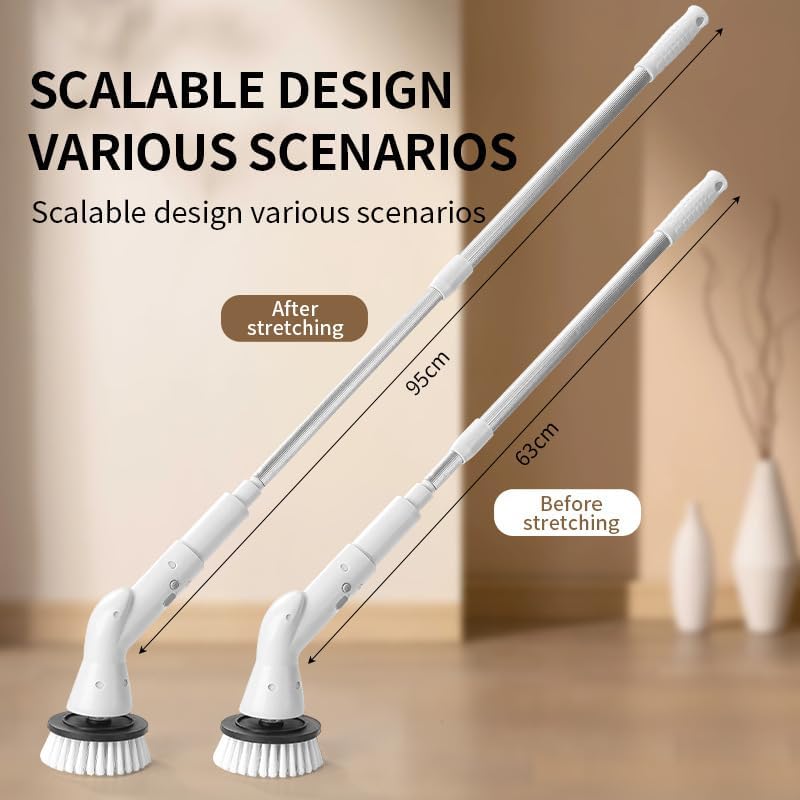 Efficient Electric Scrubber for Fast Cleaning at Home