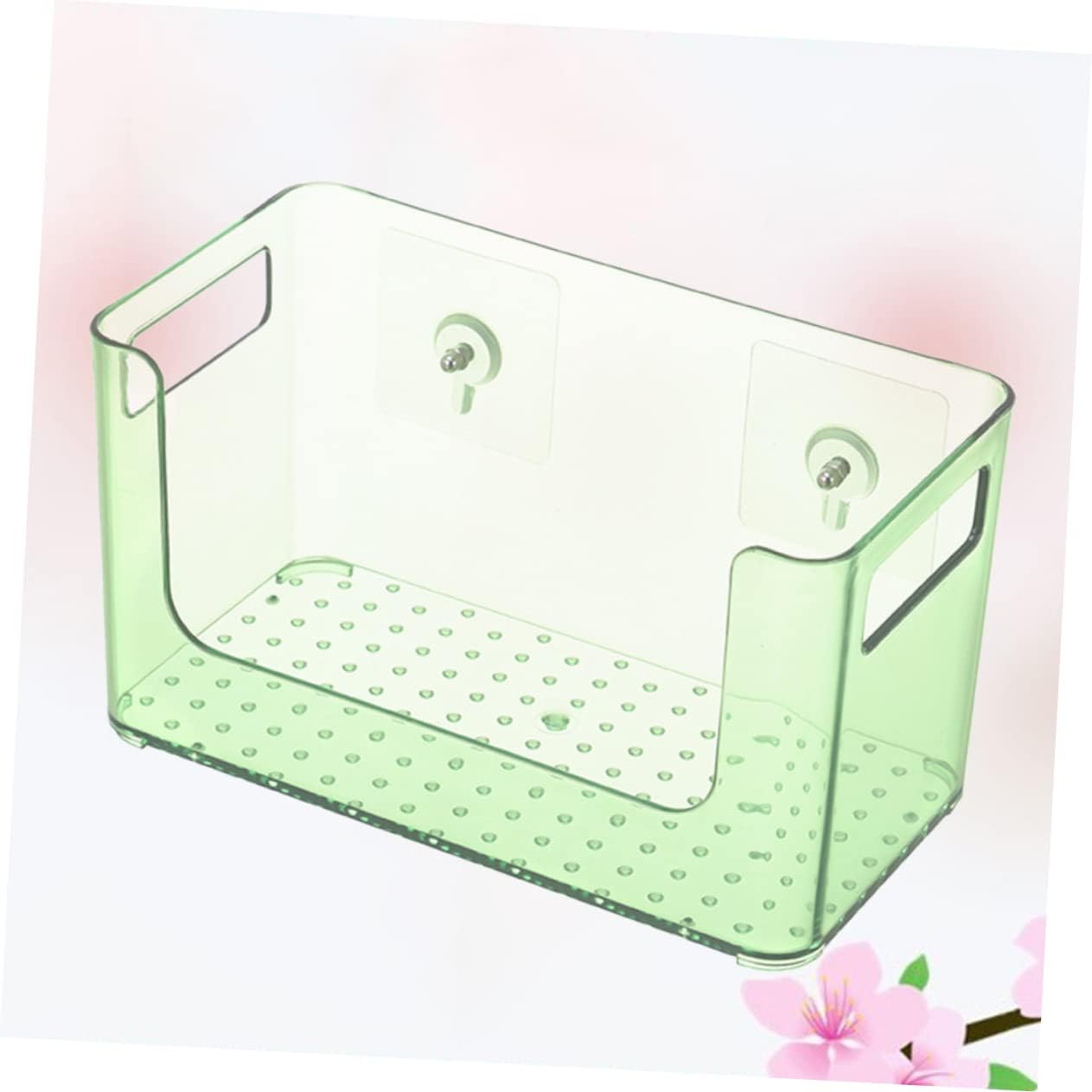 UPKOCH Adhesive Wall Shelf Overflow Bar Spoon for Bathrooms